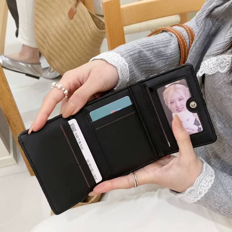 Portefeuille portable imprimé léopard 2026 pour femme