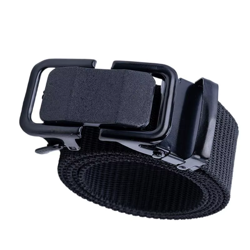 Ceinture tissée à boucle automatique 39BD pour hommes