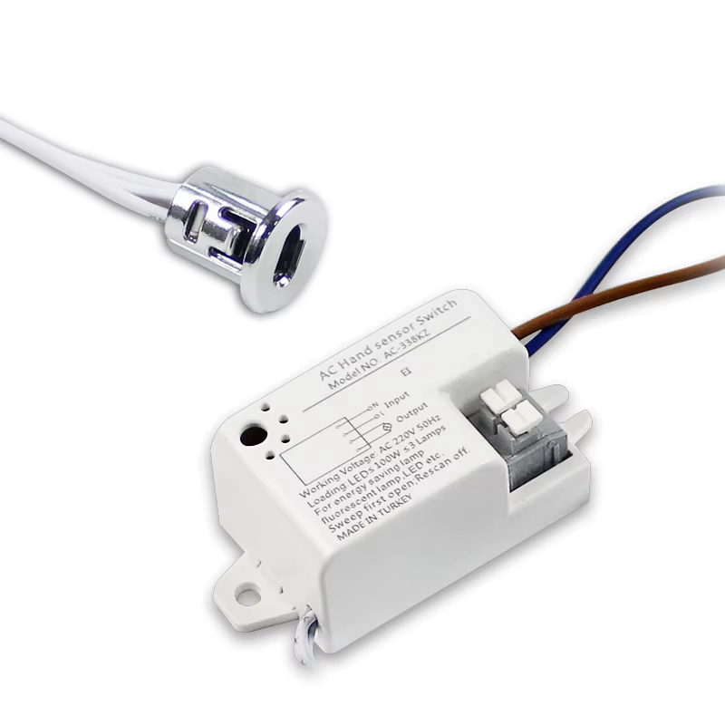 Capteur d'induction de contrôle de porte Double d'armoire 220V, gradation continue, interrupteur intelligent amovible pour garde-robe