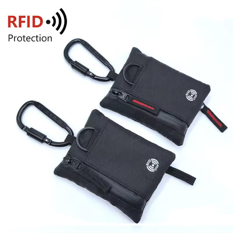 Portefeuille multifonctionnel avec blocage RFID pour hommes