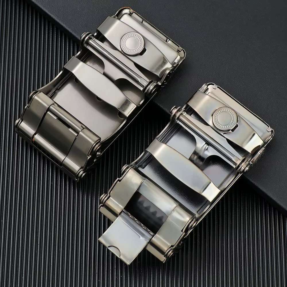Boucle de ceinture automatique pour hommes