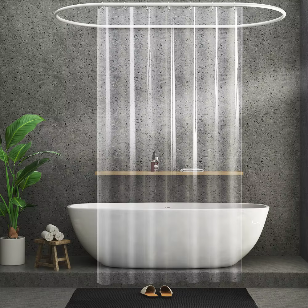 Rideau de porte Transparent EVA, prévention du froid, isolation thermique, cloison coupe-vent, isolation phonique pour fenêtre de salle de bains
