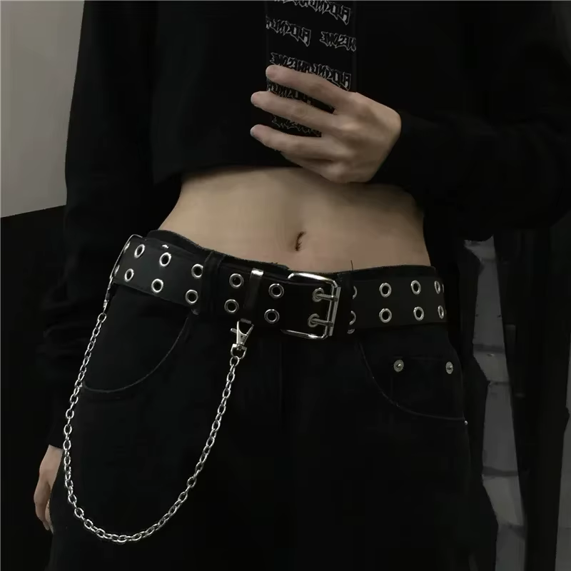 Ceinture à double anneau pour femme