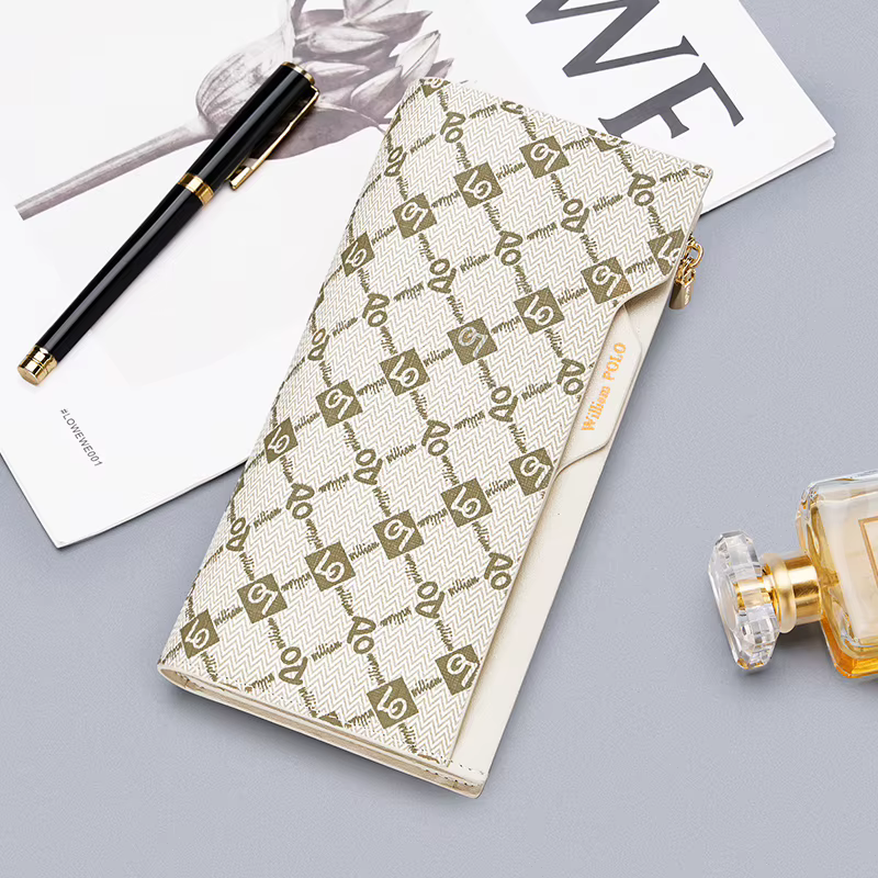 Portefeuille imprimé pour femme