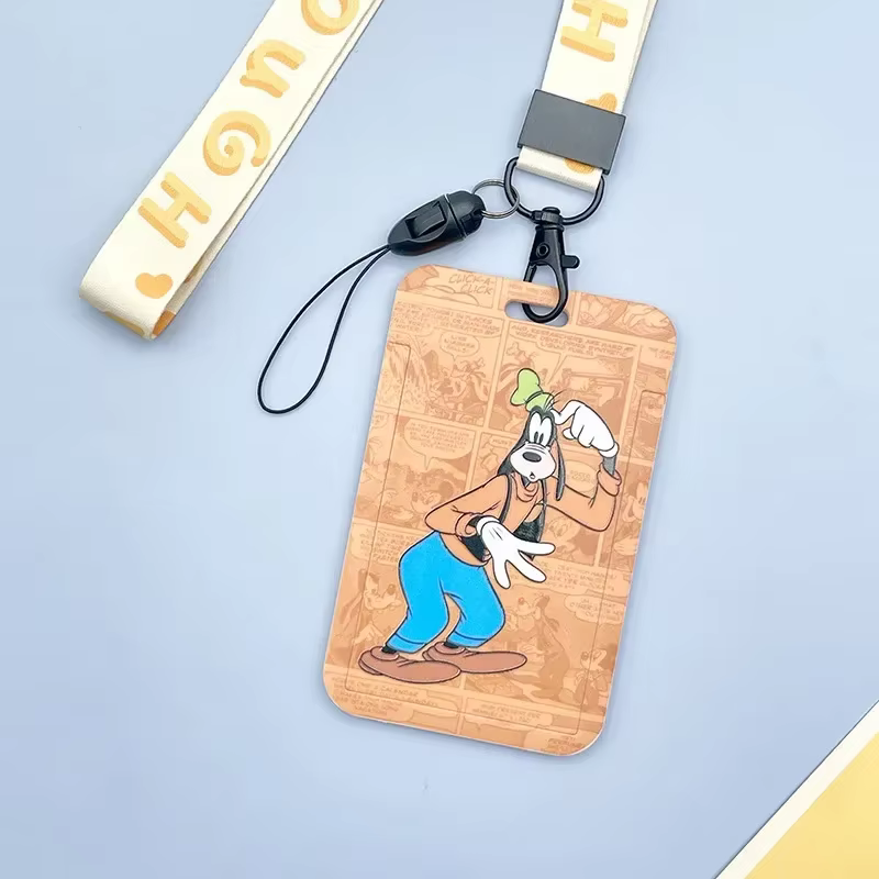 Porte-cartes de dessin animé Disney Donald Duck Mickey Mouse