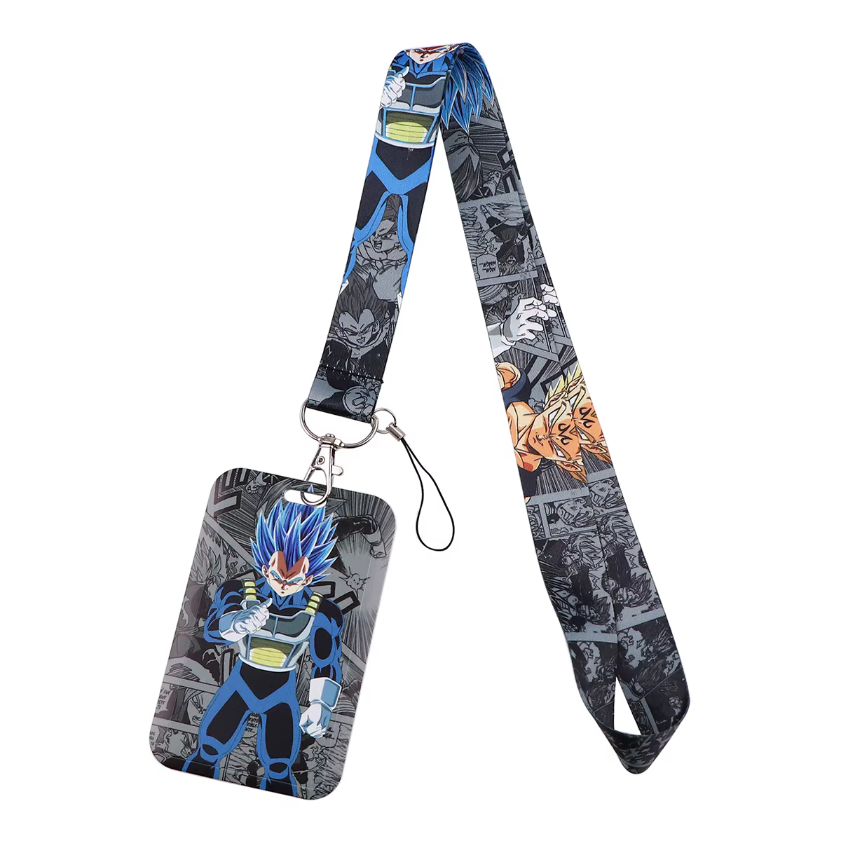 Anime Rick Strap Lanyard for Key ID Card Charm, Danemark ge Holder, DIY Cool Hang Rope Keyring Accessrespiration, Gifts Cosplay