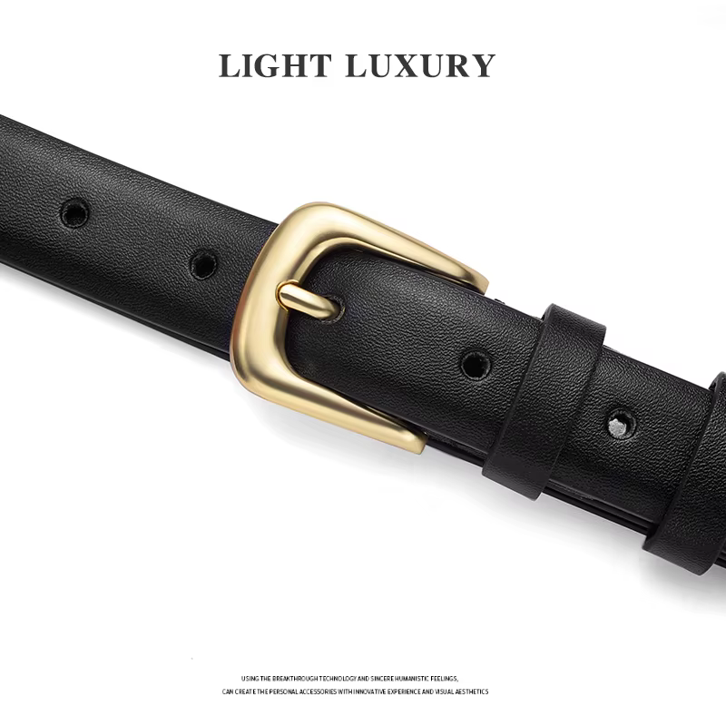Ceinture femme mode boucle ardillon