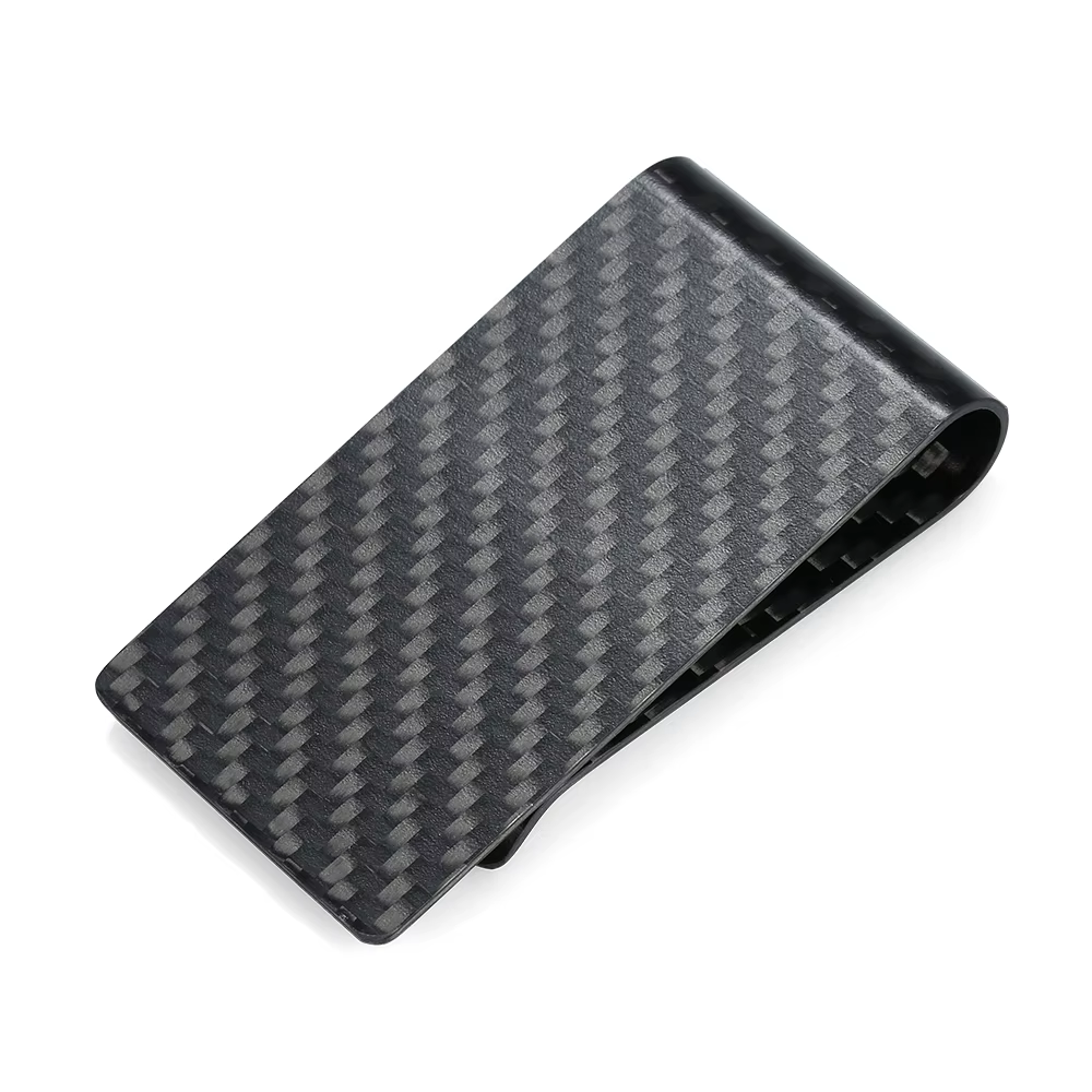 Portefeuille noir en Fiber de carbone