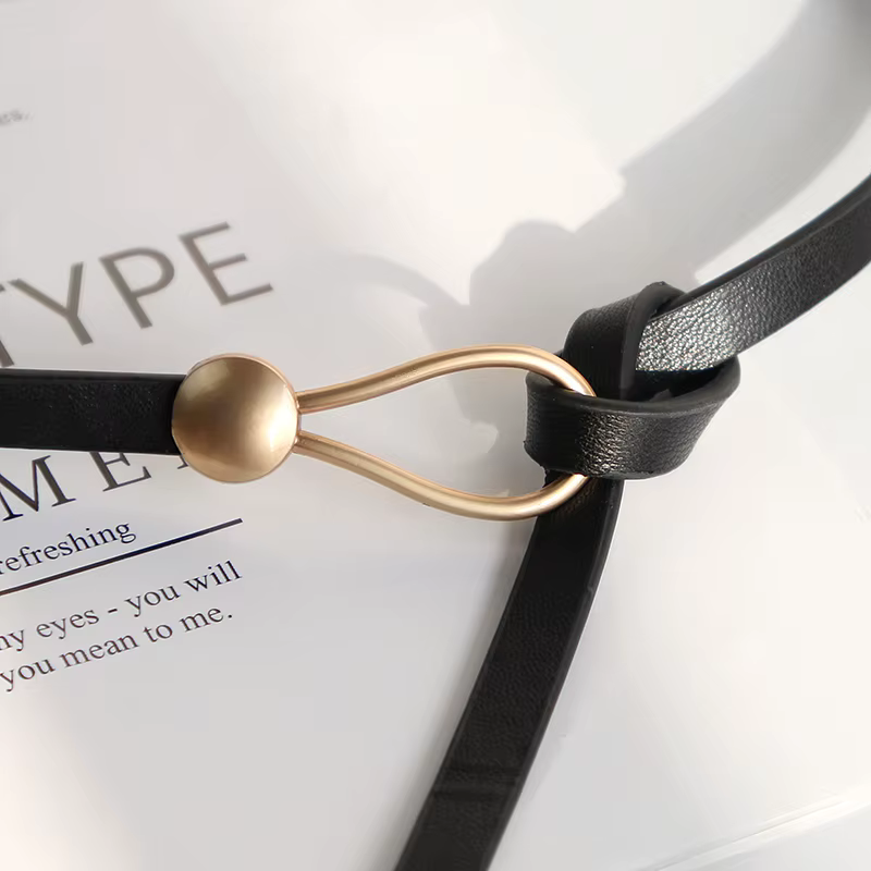Ceinture nouée coréenne pour femmes