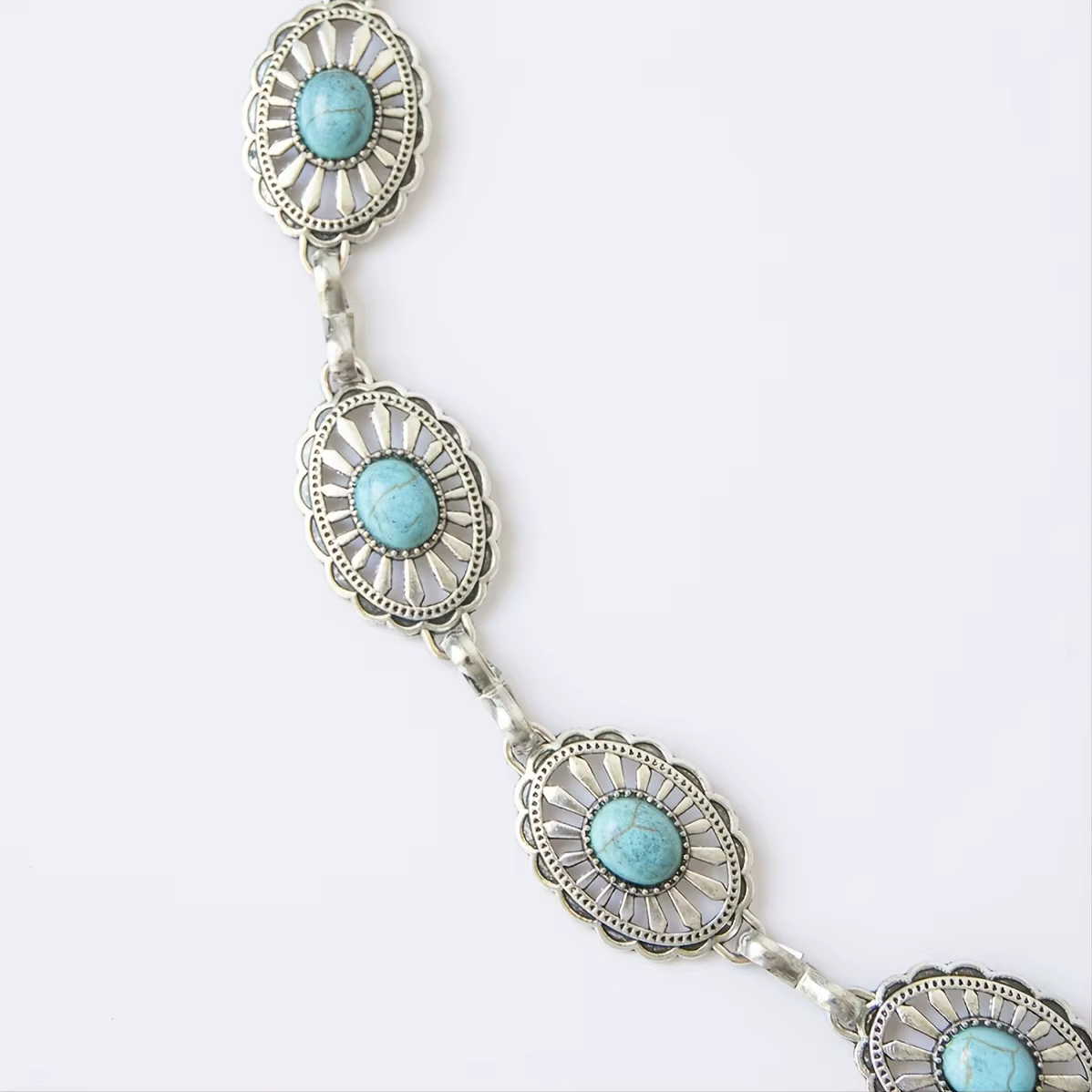 Ceinture à chaîne Turquoise pour femmes