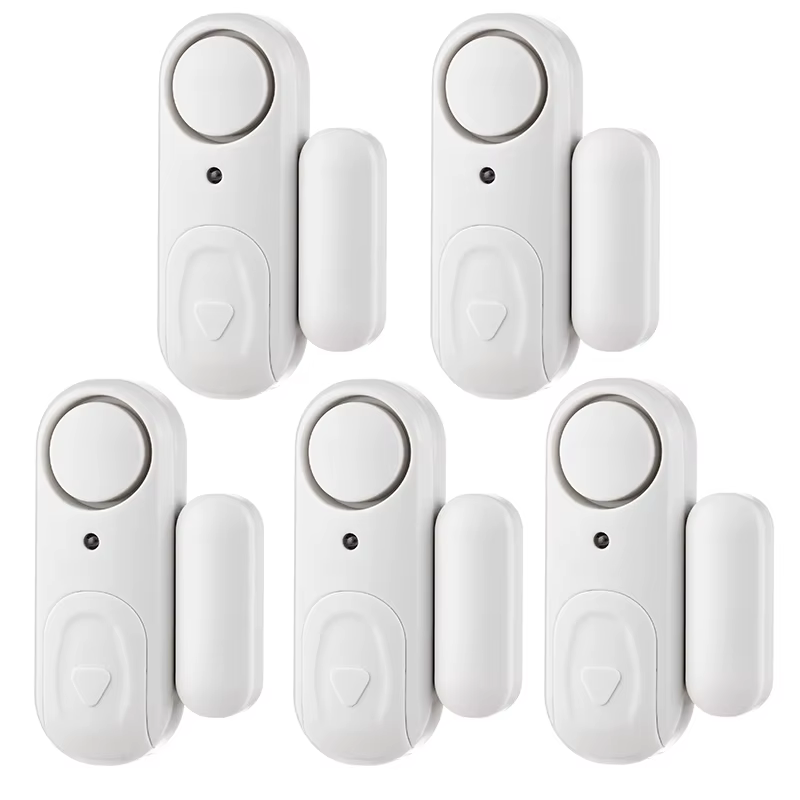 KERUI Door-Détecteur magnétique de porte et fenêtre avec batterie, capteur de porte 100dB, alarme de sécurité sans fil pour le travail à domicile de manière indépendante