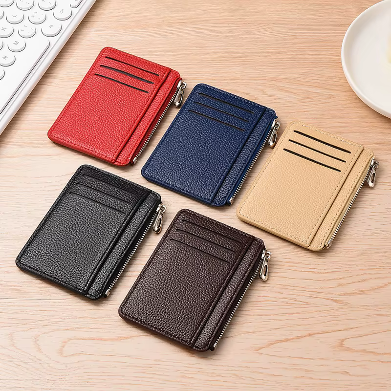 Portefeuille en cuir pour hommes
