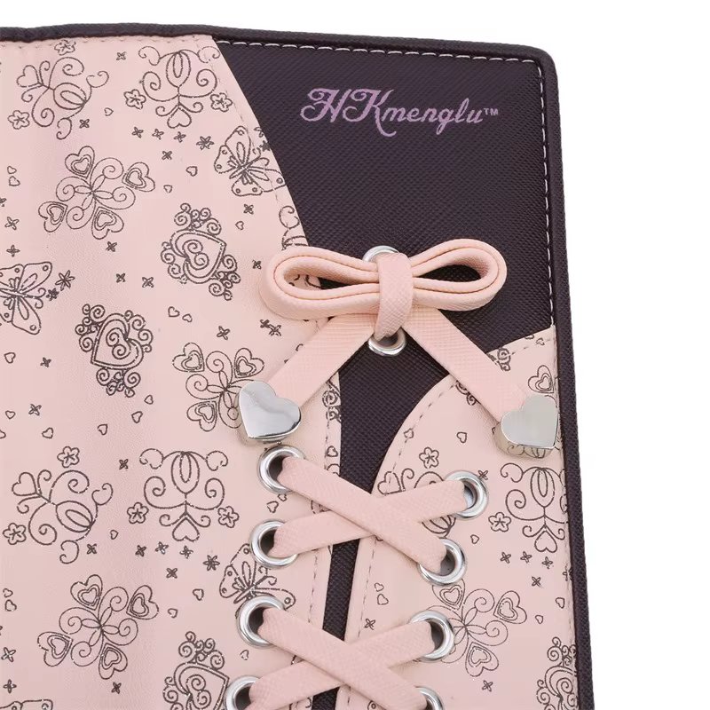 Portefeuille long multifonctionnel en PU pour filles