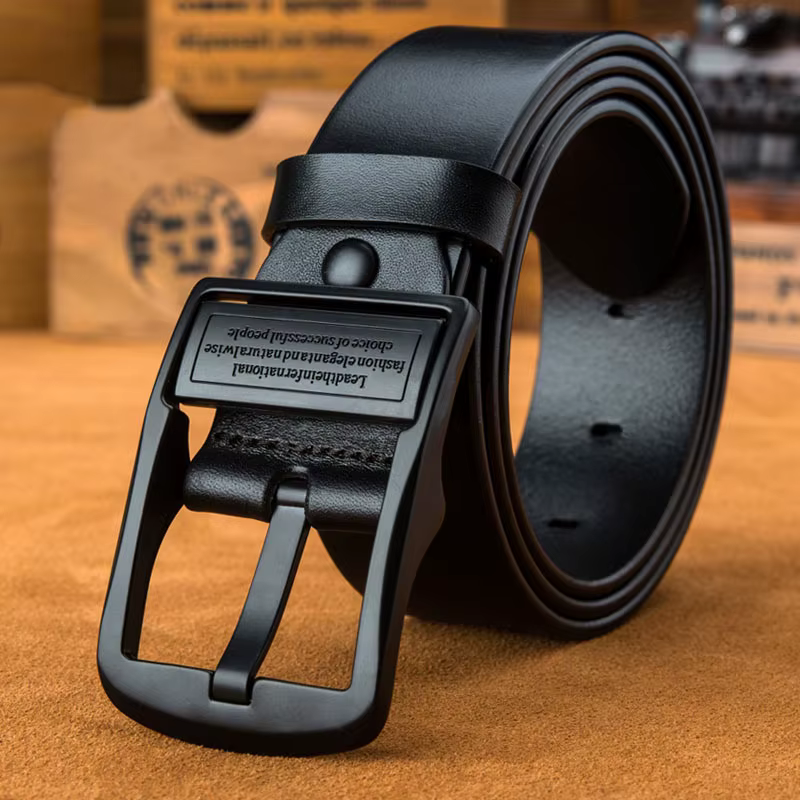 Ceinture en cuir pour hommes