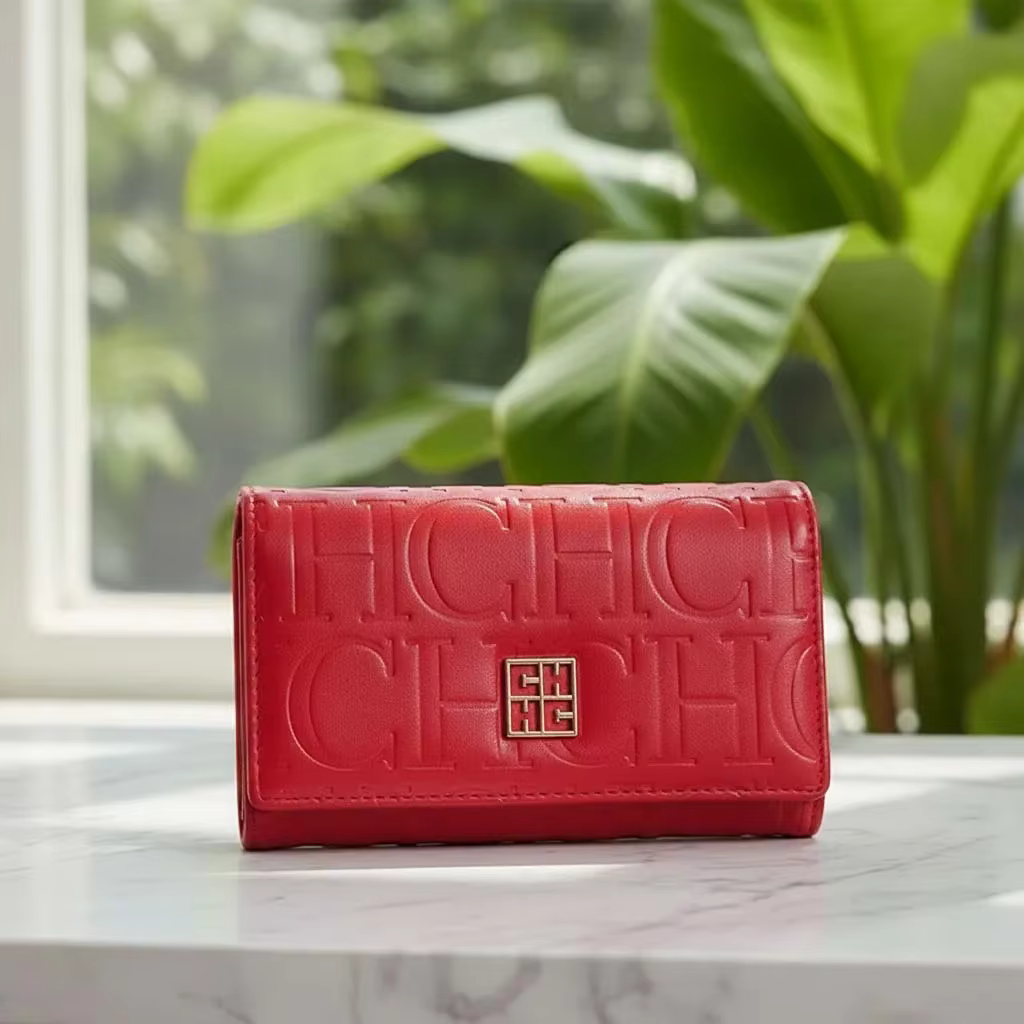 Portefeuille multifonctionnel pour homme et femme avec imprimé lettres