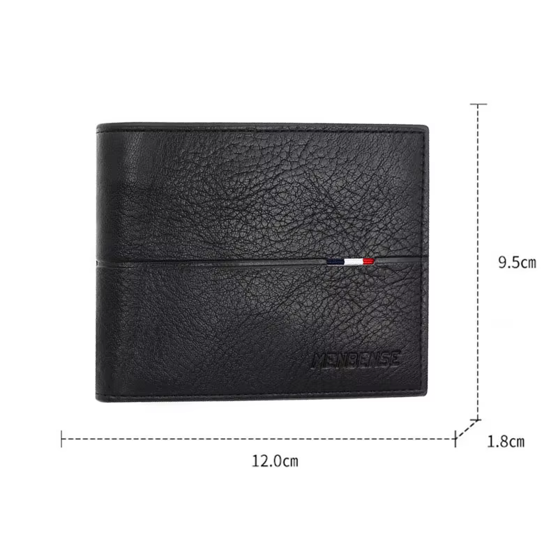 Portefeuille en cuir PU de haute qualité pour hommes