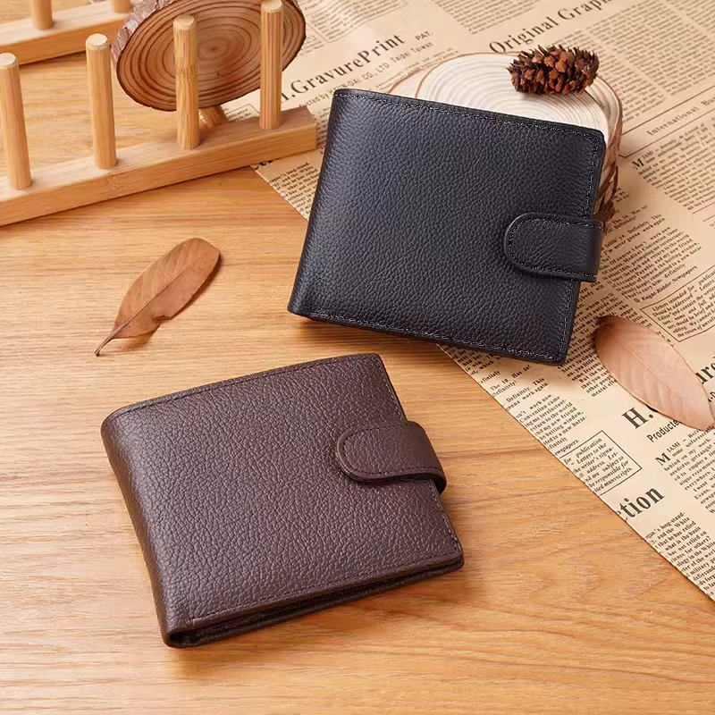 ISKYBOB portefeuille pour hommes plusieurs fentes pour cartes ID/porte-carte de crédit mode Vintage affaires