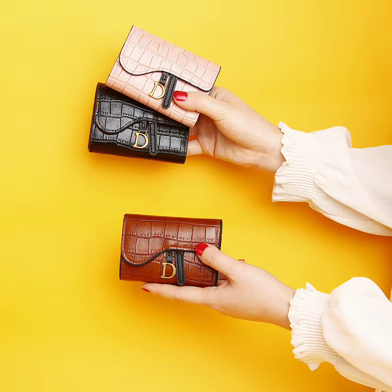Porte-cartes de luxe pour femme
