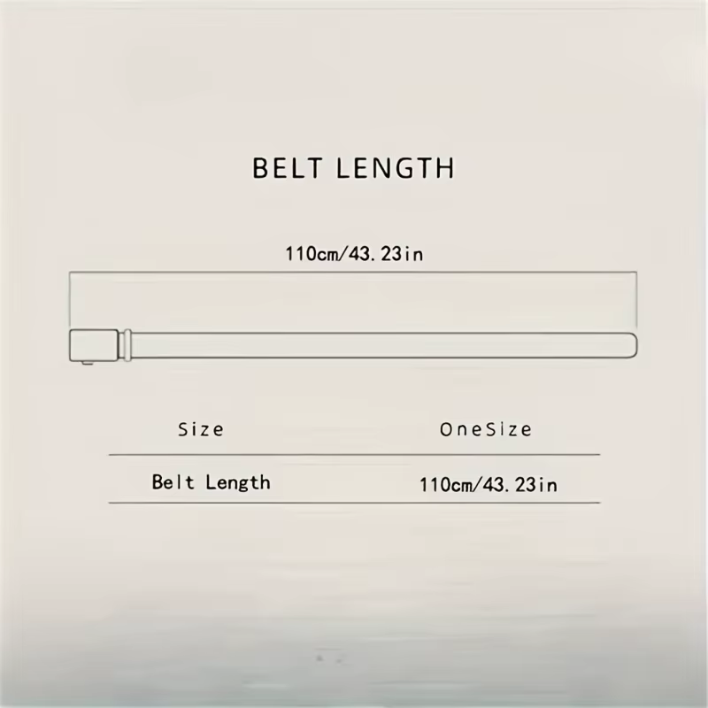 Ceinture élégante avec lettres dorées pour femme – Une luxueuse