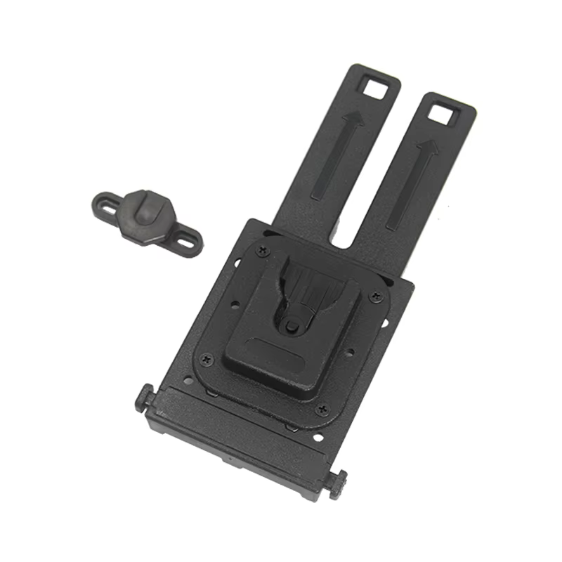 Support de ceinture tactique pour talkies-walkie, combiné modifié avec clip arrière, pince de taille MOLLE à double fente à dégagement rapide