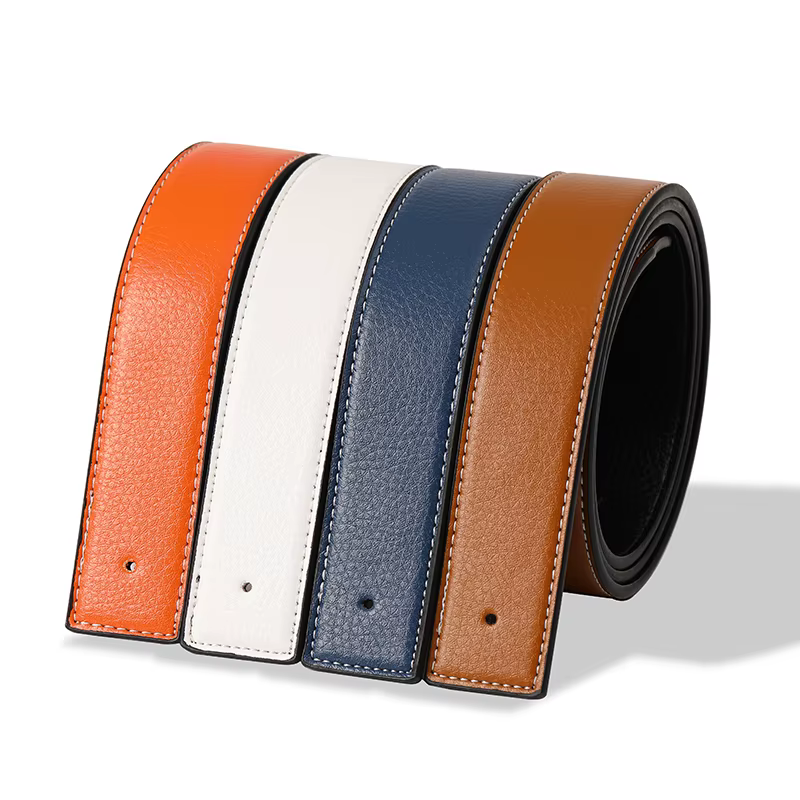 Nouvelle marque de luxe LIJIJIARU ceintures hommes haute qualité boucle ardillon mâle sangle en cuir véritable Ceinture