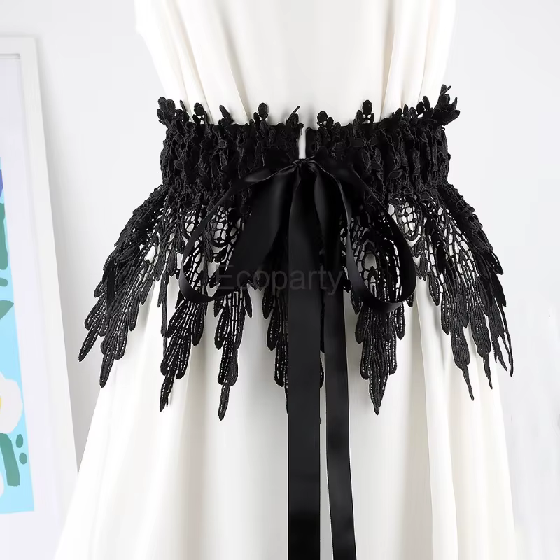 Ceinture en dentelle pour femmes