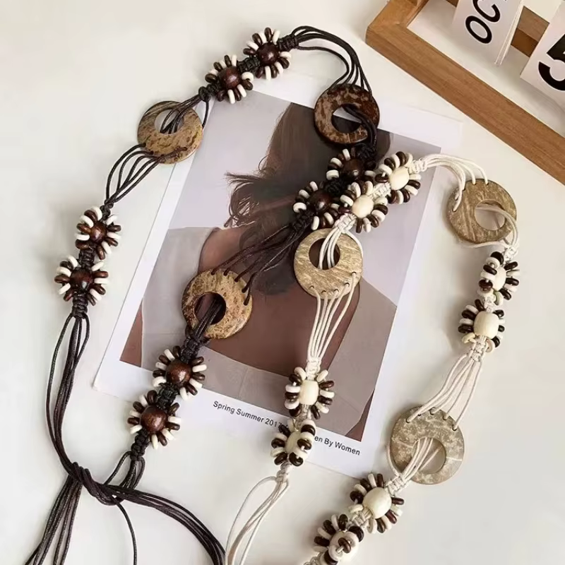 Ceinture rétro polyvalente pour femme