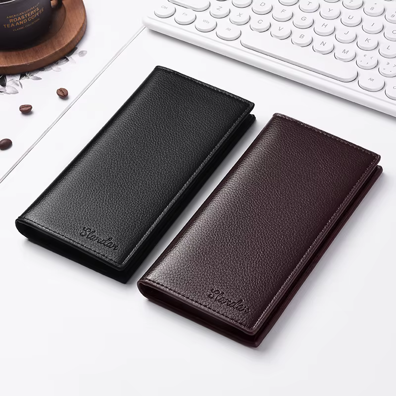 Portefeuille long pour hommes