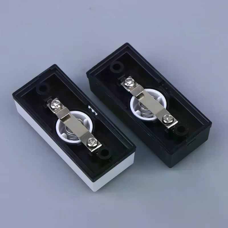 Câblage cloches de porte boutons poussoirs interrupteurs de sonnette muraux bouton de cloches de porte éclairé pour la plupart des carillons de cloches de porte