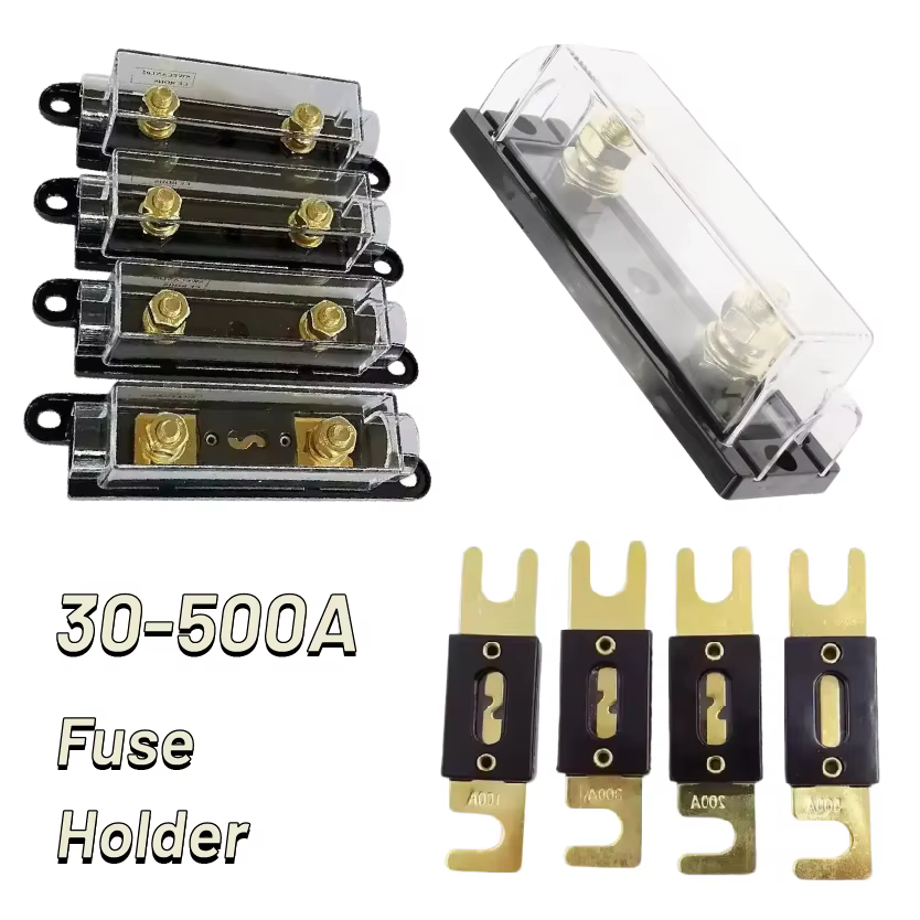 ANL Fusible 30 40 50 100 125 150 250 300 400 500A AMP ANS porte-fusibles automobile lien Fusible boulonné 1 jeu