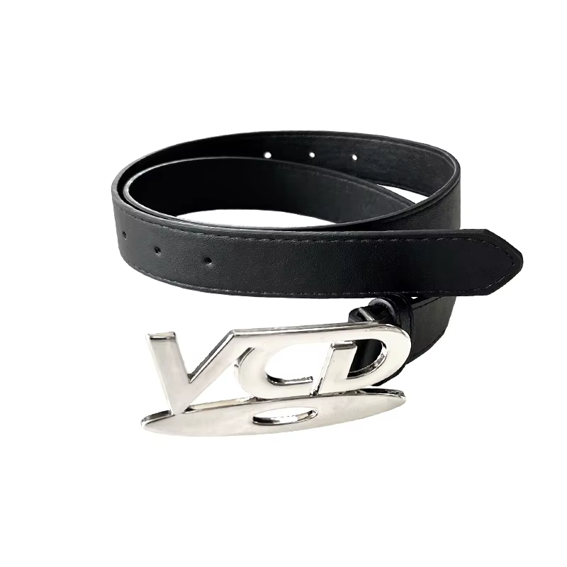 Ceinture à boucle DVD rétro Y2K 2026 pour femme