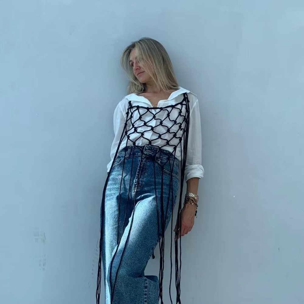 Ceinture en coton tissée à la main