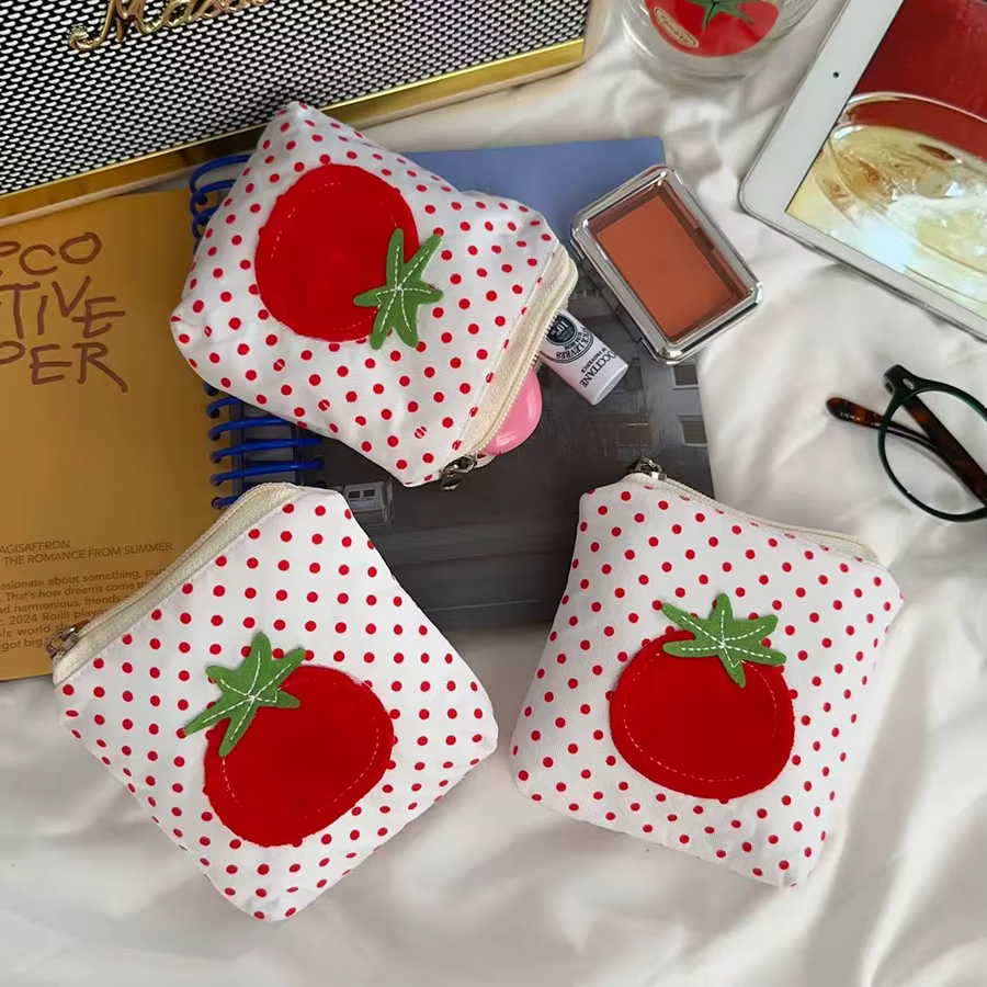 Porte-monnaie Style tomate