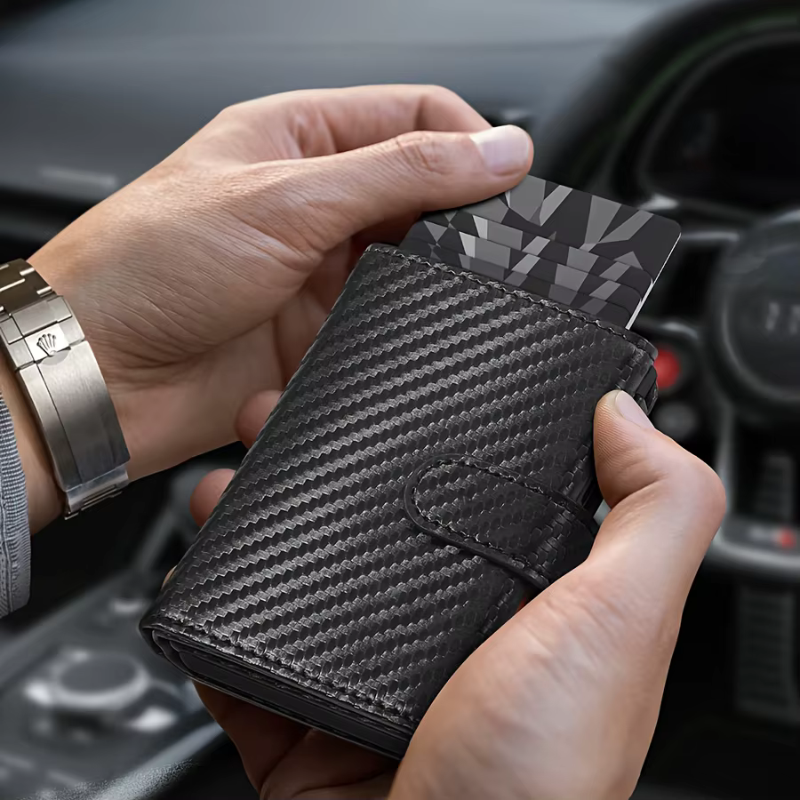 Portefeuille pour hommes avec porte-monnaie Protection RFID