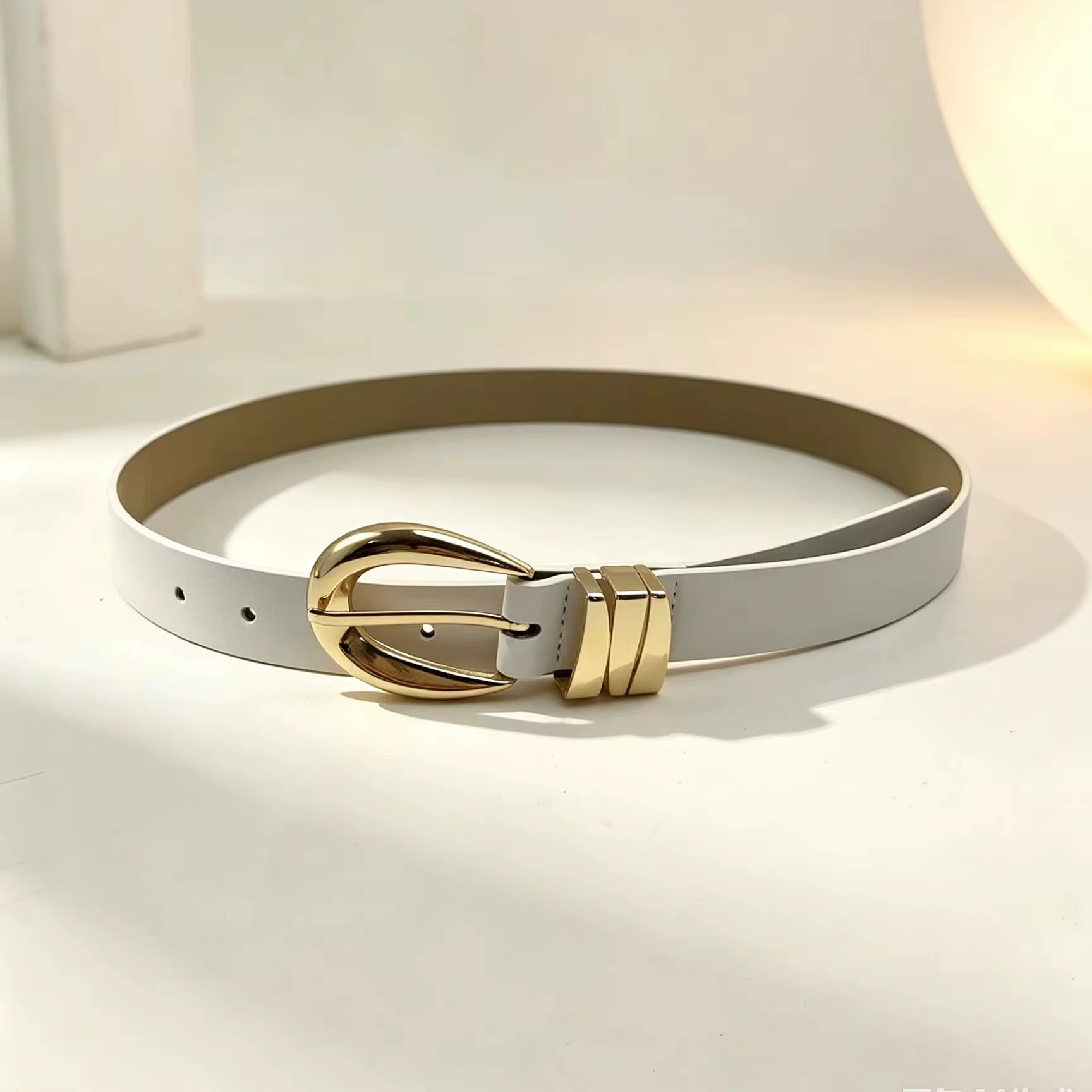 1 ceinture unisexe, style bohème simple et rétro