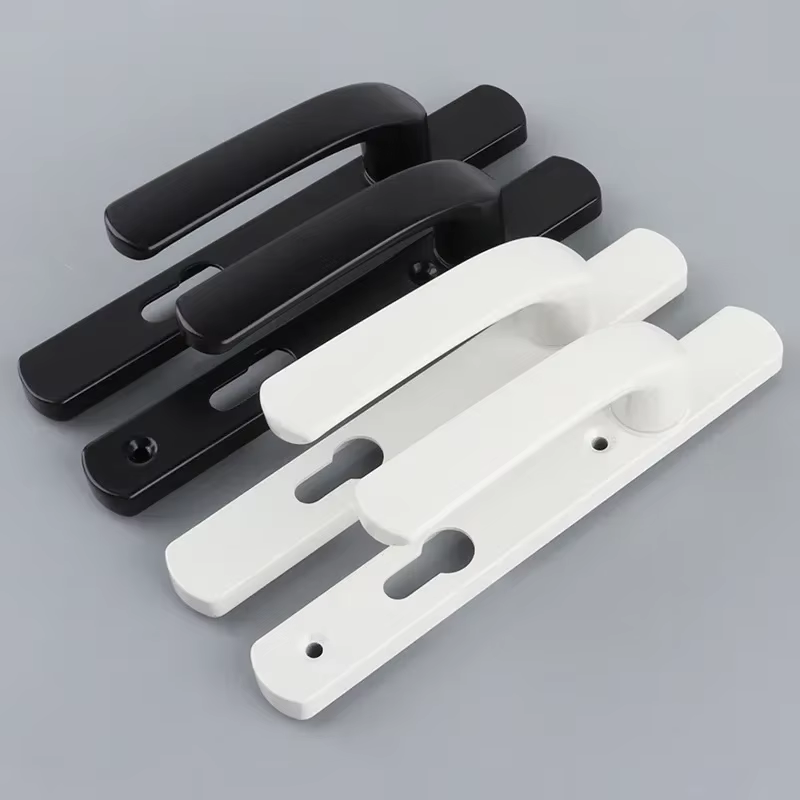 Serrure de porte à point unique en alliage d'aluminium, poignée de porte en alliage d'aluminium, serrure de corps 85 + 30