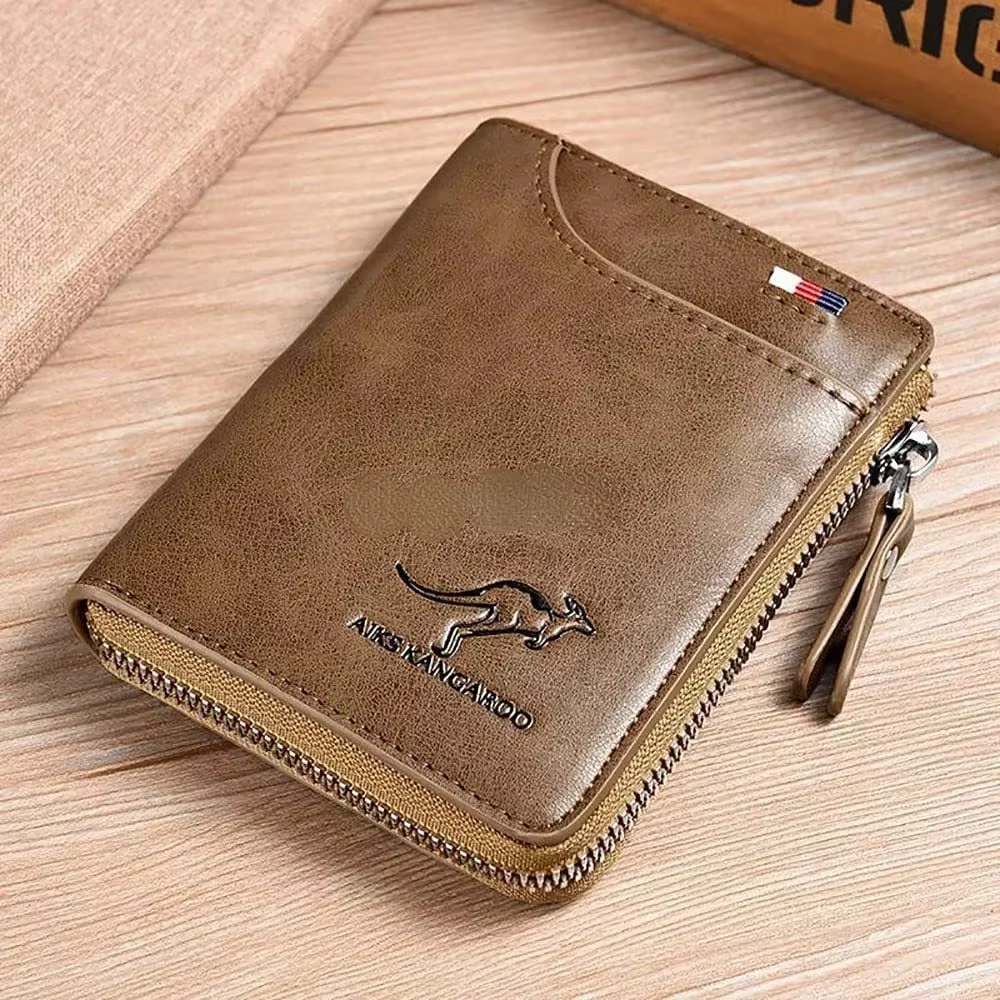 Portefeuille kangourou pour hommes