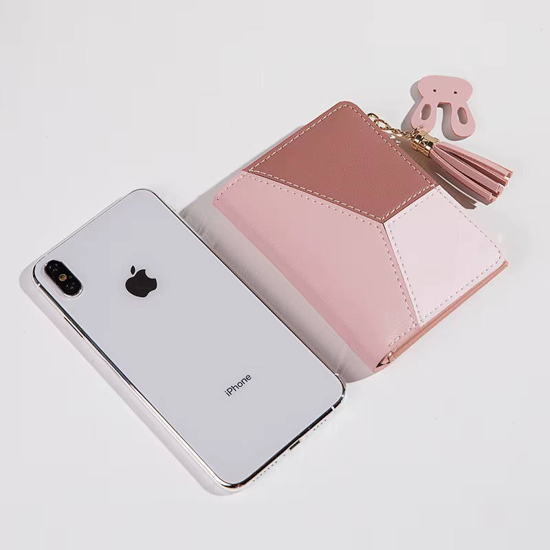 Portefeuille femme cuir PU