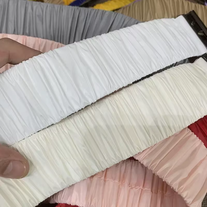 Ceintures larges élastiques colorées pour femmes