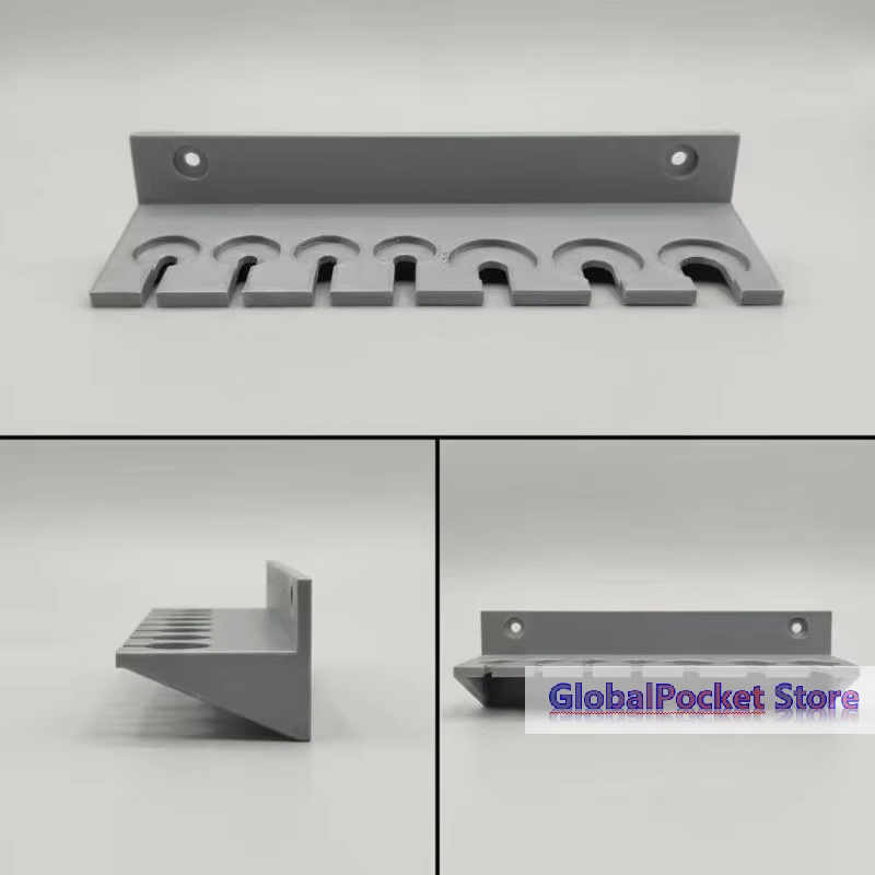 Support d'outils avec poignée en T pour tournevis, embouts hexagonaux, vis, petites pièces et accessoires – Rangement et organisation