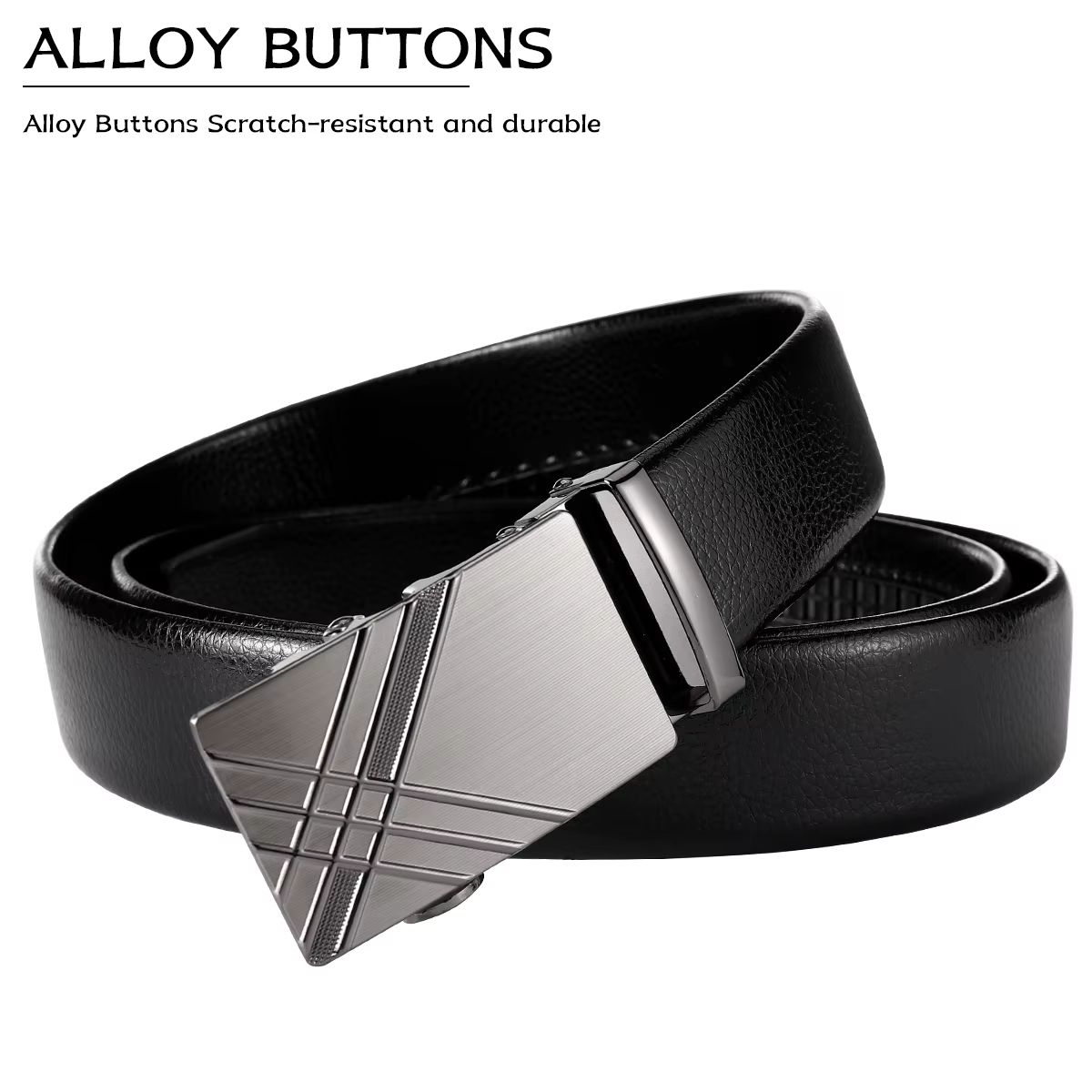 Ceinture à boucle automatique pour hommes
