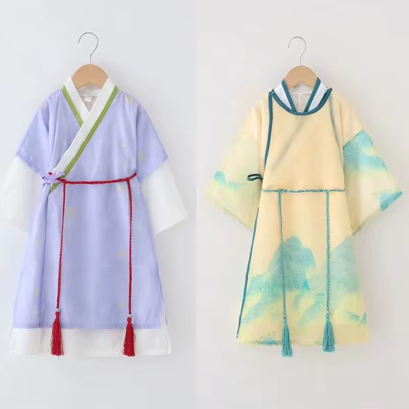 Ceinture à pampilles tissée de style chinois tressé pour dames