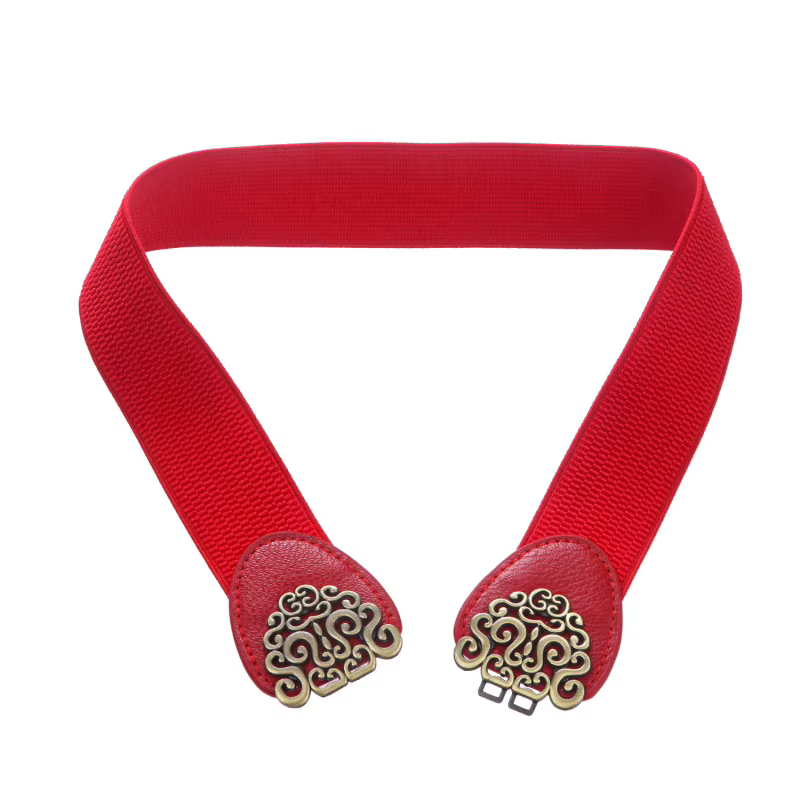 Ceinture élastique rétro extensible pour femmes