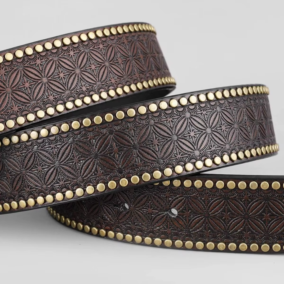 Ceinture de cowboy western pour hommes
