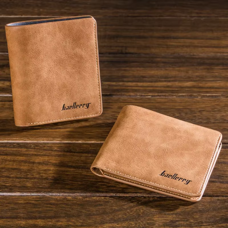 Baellerry-Portefeuille en cuir NuSO K pour homme
