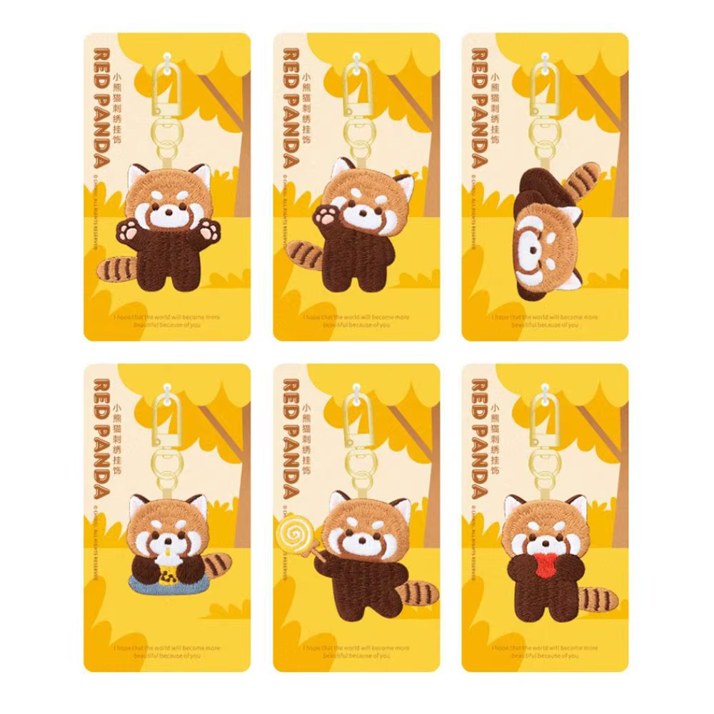 KrasnoKeyrchain-Pendentif Animal Kawaii