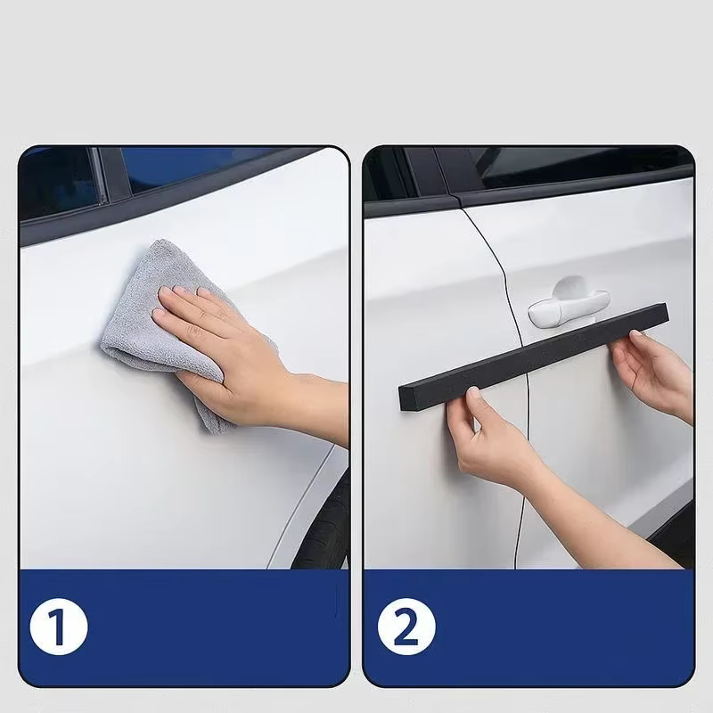 Bande anti-collision magnétique pour portière de voiture, protection contre les rayures et les chocs lors de l'ouverture de la portière, pour le stationnement.