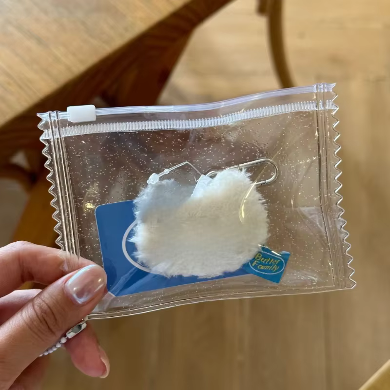 INS Transparent porte-carte sac Photocard titulaire haute définition idole Photo