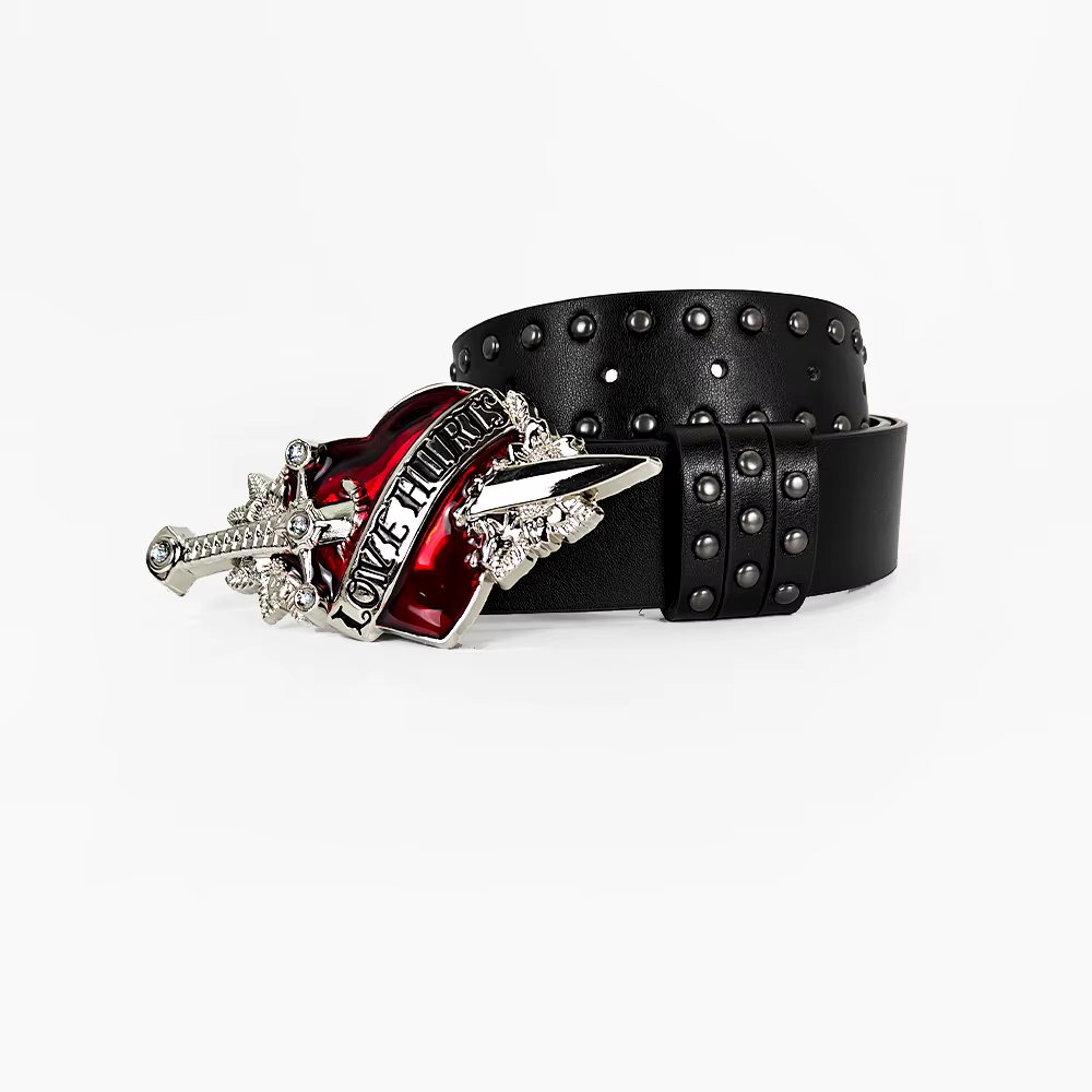 Ceinture gothique unisexe pour homme et femme