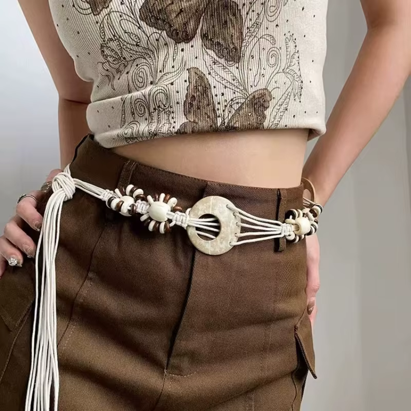 Ceinture rétro polyvalente pour femme